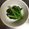 ルぴあ's cooksnap of when they made 「超」簡単！小松菜お浸し.