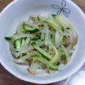 ＊なぁ＊'s cooksnap of when they made もやしときゅうりのナムル(*'ω'*).
