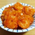 creeeampan's cooksnap of when they made 玉ねぎザクザクエビチリ.