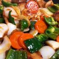 まめ's cooksnap of when they made 揚げない 鶏肉de酢豚.