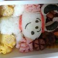 ちな★せり★もなママ's cooksnap of when they made スヌーピー キャラ弁 応援.