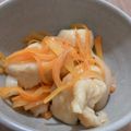 ぱれすー's cooksnap of when they made 人参&玉葱で☆鶏の甘酢あんかけ.