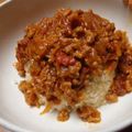 popopon399's cooksnap of when they made まるめない♬簡単デミハンバーグ丼.