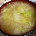みんつ07's cooksnap of when they made 簡単〜白菜と鶏団子のスープ.
