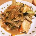 yuka119's cooksnap of when they made 甘塩鮭の切り身でちゃんちゃん焼.
