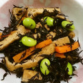 urararara's cooksnap of when they made ひじきの煮物☆美味しい定番おかず♪.