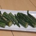 きらり流れ星's cooksnap of when they made 美味しいオクラのごま和え.