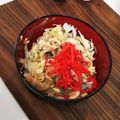クリオネM's cooksnap of when they made 豚こま切れ肉と千切りキャベツの山椒醤油丼.