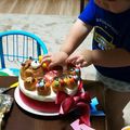 クック12Q9OI☆'s cooksnap of when they made シュークリーム DE アンパンマン.