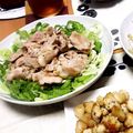 たけぉ's cooksnap of when they made かんたん鶏ハラミのネギぽん酢.