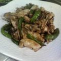 ﾓﾅｶ's cooksnap of when they made ふっくら 鶏胸肉としめじのシンプル炒め.