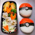♡やたちゃん♡'s cooksnap of when they made キャラ弁✿モンスターボール.