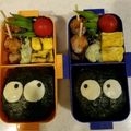 とよえみ☺'s cooksnap of when they made トトロ＊まっくろくろすけ＊キャラ弁.