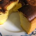 Sa〜ちゃん's cooksnap of when they made ほっこり☆かぼちゃシフォン♪.