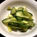 lili5963's cooksnap of when they made やみつき★セロリと胡瓜のポリポリ漬.