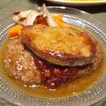 クック4WOVVX☆'s cooksnap of when they made 豪華ディナー☆ハンバーグのフォアグラのせ.