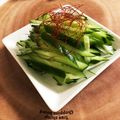 ぷゆら☆'s cooksnap of when they made きゅうりの前菜.