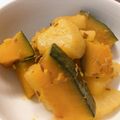 Beauvior's cooksnap of when they made 大根とかぼちゃのサブジ.