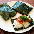 あーこ姐's cooksnap of when they made ご飯が少なくて済む薄っぺらお握らず.