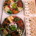 YUKINA☆ママ's cooksnap of when they made 簡単♡キャラ弁スヌーピー.