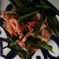 ふぁんたにゃん's cooksnap of when they made 空芯菜とカニかま♪のニンニク醤油炒め.