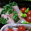 runananana's cooksnap of when they made お弁当② ハムとカイワレ.