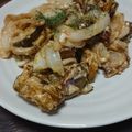 ma―chin's cooksnap of when they made かぼちゃのカレー醤油炒め.