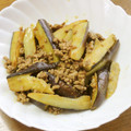 iketa's cooksnap of when they made ✿簡単♪なすと ひき肉のカレーマヨ炒め✿.