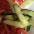 ma___111's cooksnap of when they made 簡単！紅しょうがきゅうり和え.
