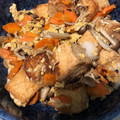 炊飯釜's cooksnap of when they made 厚揚げと野菜のフワッと卵とじ♬.