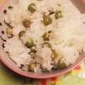 みるきー猫ちゃん's cooksnap of when they made 簡単！鮮やかシワなし☆グリンピースごはん.