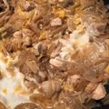 フクソノ's cooksnap of when they made 味付け簡単！フライパンで親子丼！.