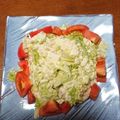 かねかねちゃん's cooksnap of when they made ツナマヨレタス&豆腐サラダ♡.