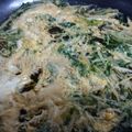 ☆☆こっち☆☆'s cooksnap of when they made 水菜の卵とじ.