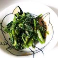 あんず7034's cooksnap of when they made 空芯菜の胡麻あえ.