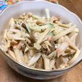 あーゆ♡'s cooksnap of when they made 筍と沢庵のサラダ.