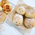 nagachan❀'s cooksnap of when they made ミルクハースでミルクニャース♥️ねこパン.