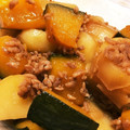 33smile33's cooksnap of when they made かぼちゃとじゃがいものそぼろ煮.