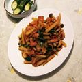 晴～♪'s cooksnap of when they made ベーコンと大根の甘辛炒め.