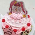 ぱぱぱぱぱんちゃん's cooksnap of when they made 小さなプリンセスソフィア♡ドールケーキ.