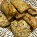 手抜きクック's cooksnap of when they made 春巻きの皮で✱鶏と青じその揚げ餃子風✱.