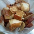 ゆめとまんま's cooksnap of when they made フライパンで簡単！お手軽ラスク♪.