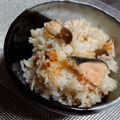 かおるぉ's cooksnap of when they made 生鮭としめじのバター入り炊き込みご飯。.