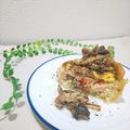 naokoochan's cooksnap of when they made 自慢のポテト生地キッシュ☆鮭＆冬野菜.