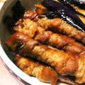 mikkusan's cooksnap of when they made 茄子の豚バラ巻き.