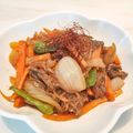 ♪̊̈♪̆̈'s cooksnap of when they made 白滝チャプチェ.