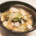 ♪̊̈♪̆̈'s cooksnap of when they made 絶品！白菜と豆腐の卵とじスープ♪.