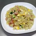 ☆ありか358☆'s cooksnap of when they made 【 胡瓜とウインナーの炒飯♪】.