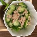 しめじの部屋's cooksnap of when they made ツナとキュウリの酢の物.