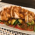 クック1OC20D☆'s cooksnap of when they made 鶏胸肉の柔らか棒棒鶏.
